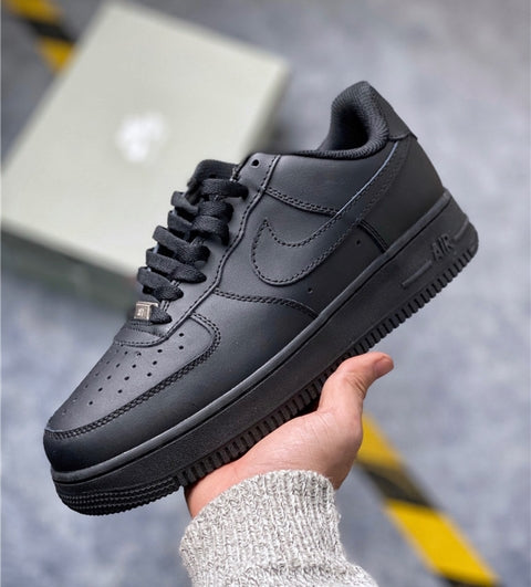 Nike Air Force 1 Low - GS Triple Black