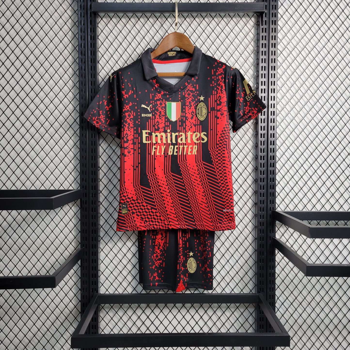 AC Milan Kids 22/23 - Away - 23/24 - 3ª Away